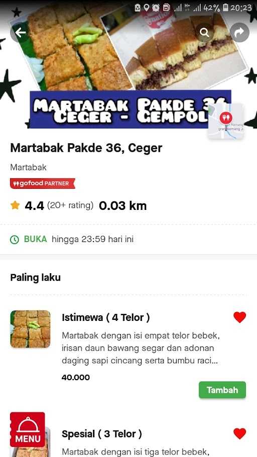 Martabak Pakde 36, Ceger 7