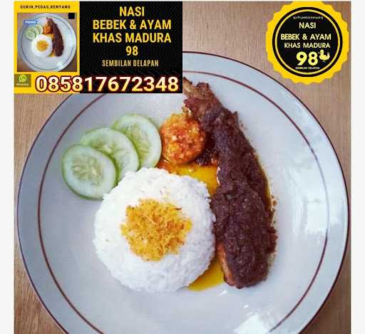 Nasi Bebek&Ayam Khas Madura 98 Pusat Cipayung 9