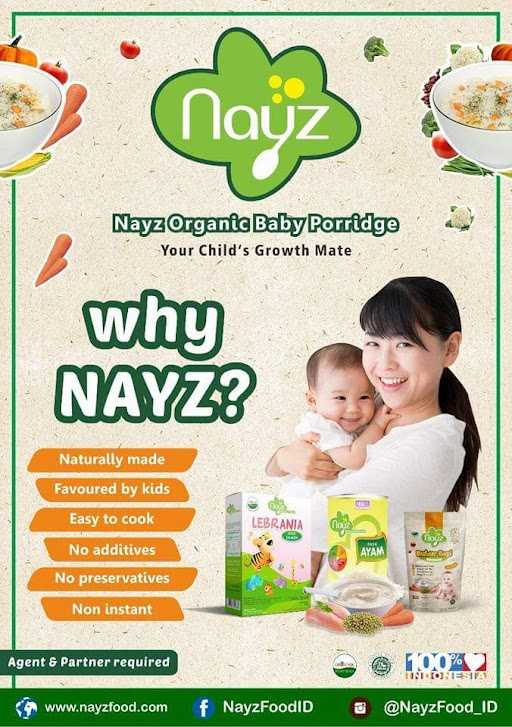 Nayz Bubur Bayi Organik Sehat 4