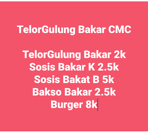 Telorgulungbakar Cmc 5