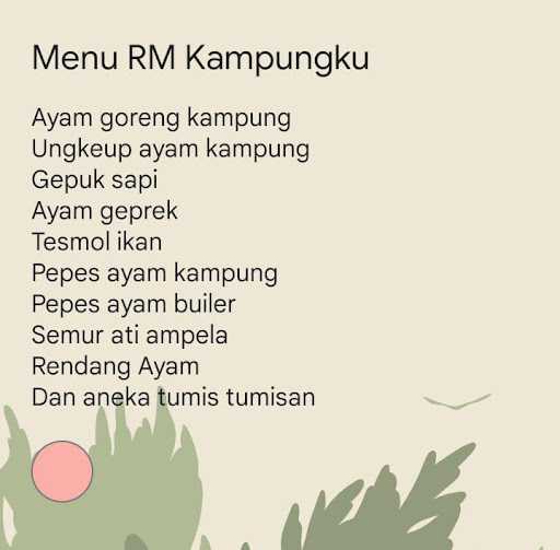 Rumah Makan Kampungku 4