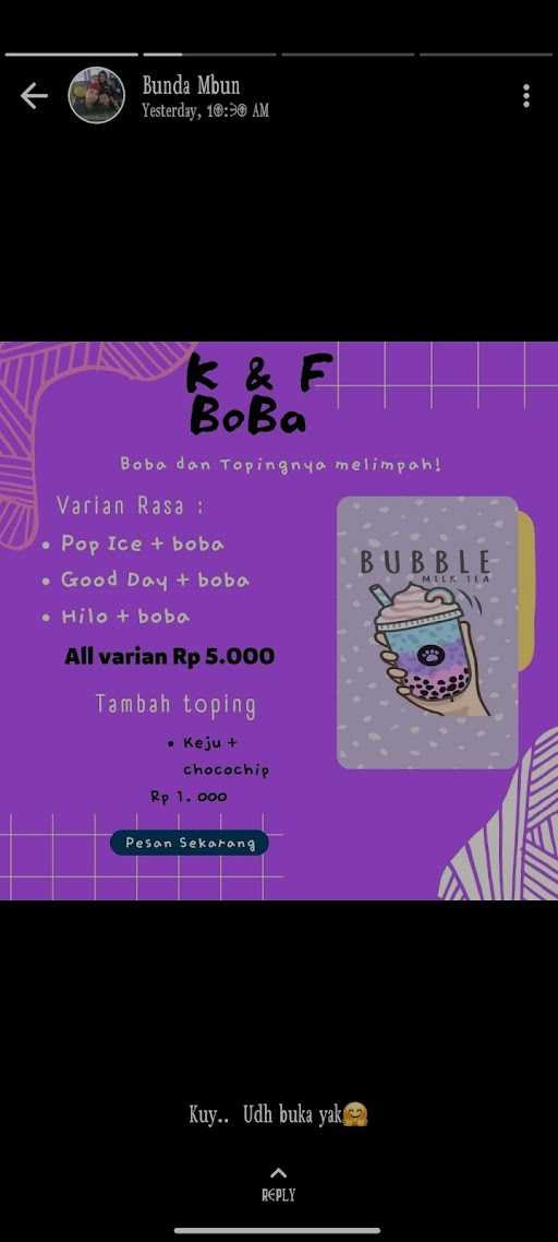 K&F Boba & Store 1