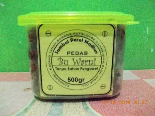 Sambal Pecel Bu Warni 7