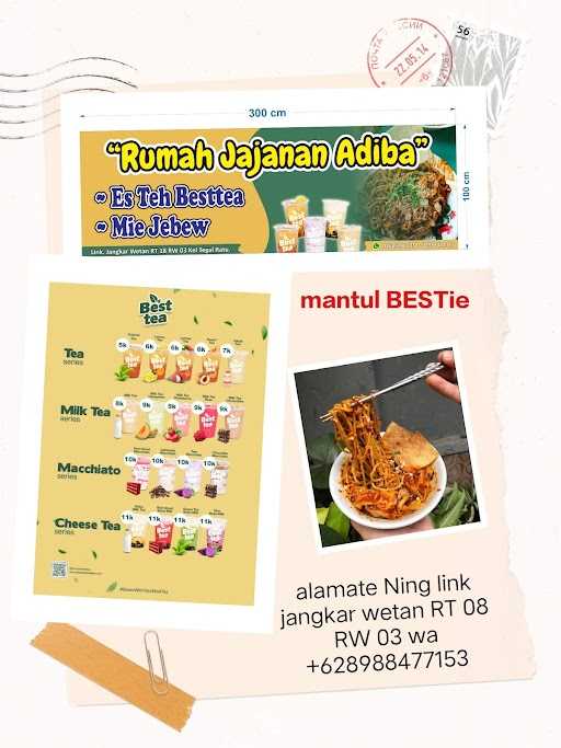 Minuman Besttea Dan Mie Jebew 4