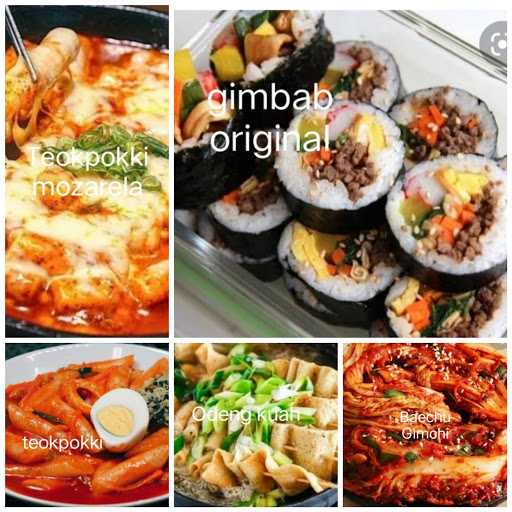 Gimbab Teokpokki Korean Food 9