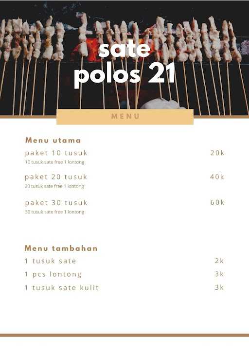 Sate Polos 21 5