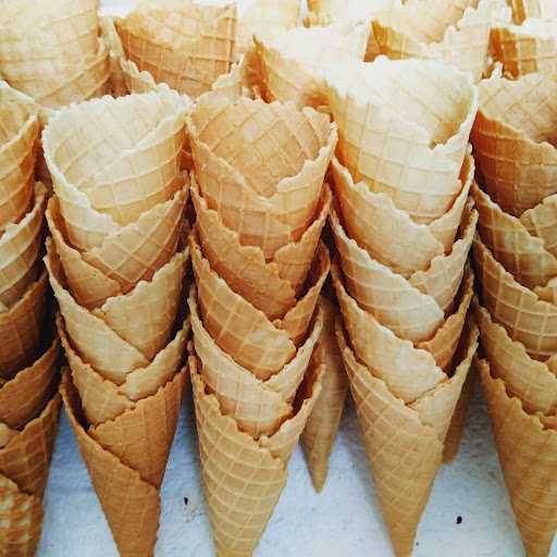 Homemade Cone Ice Cream 2