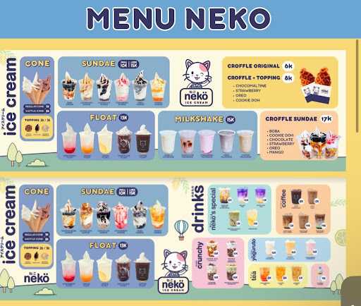 Neko Ice Cream Driyorejo 5