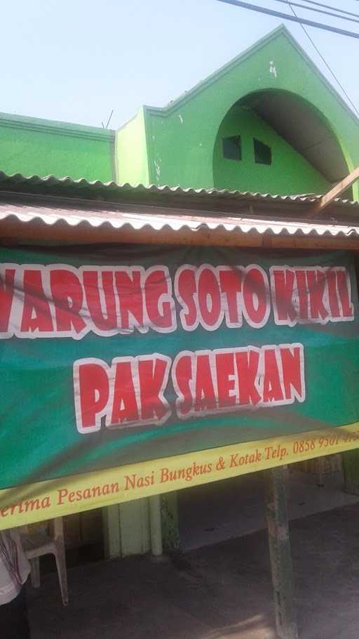 Warung Soto Kikil Pak Saekan 2