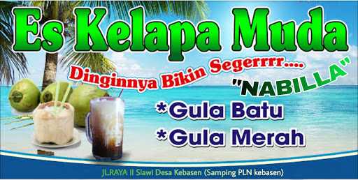 Es Kelapa Muda Nabilla 3