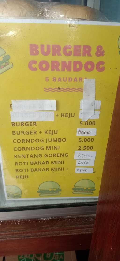 Kedai Burger & Corndog 5Saudara 10