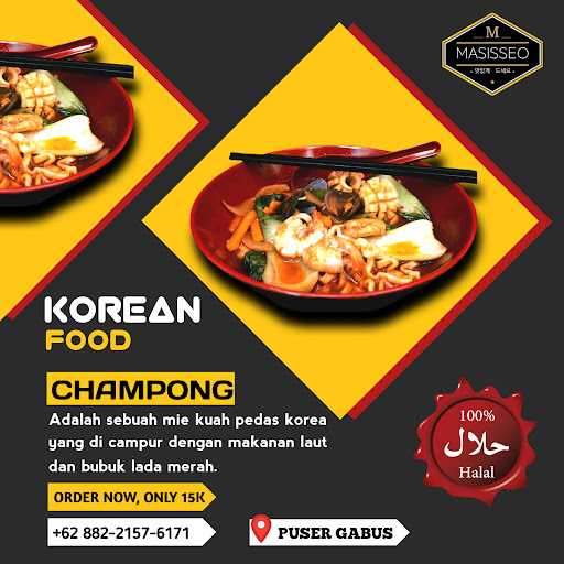 Masisseo Korean Food Pati 3