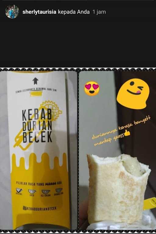 Kebab Durian Becek Sampangan 10