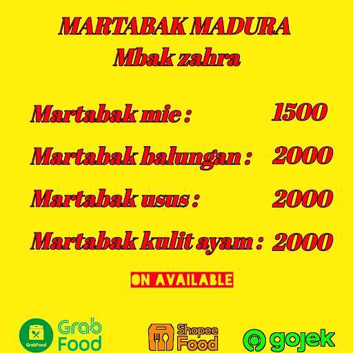 Martabak Madura Mbak Zahra 5