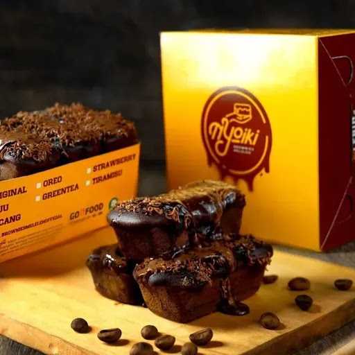 Nyoiki Brownies Meleleh Jabung 1