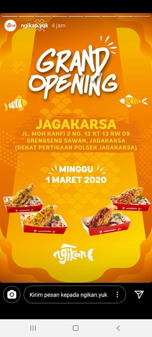 Ngikan Yuk - Jagakarsa 8