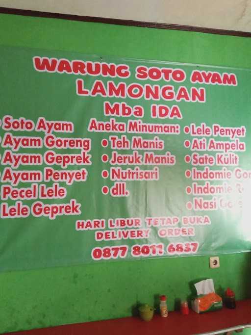 Soto Lamongan Mba Ida Rt 5/5.Srengseng Sawah. 3