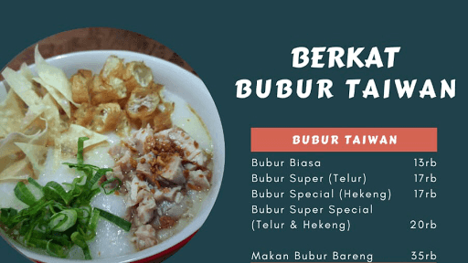 Berkat Bubur Taiwan 4