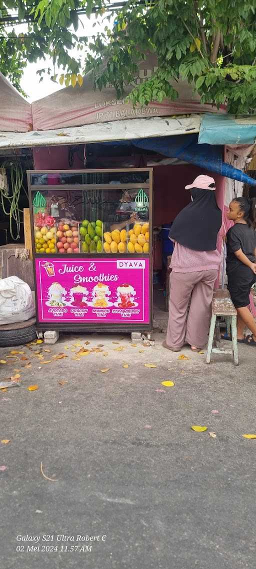 Salad & Juice Buah Dyava 2