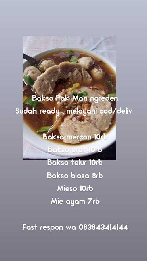 Pak Man Bakso Bulan/Ngreden 3