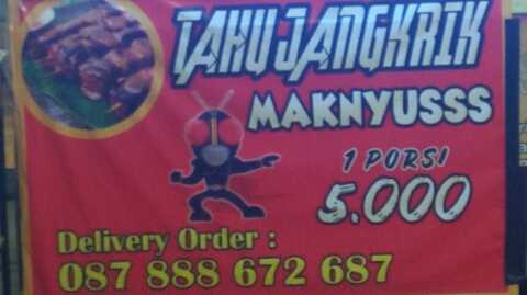 Tahu Jangkrik 1