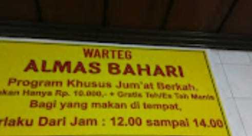 Warteg Almas Bahari 6