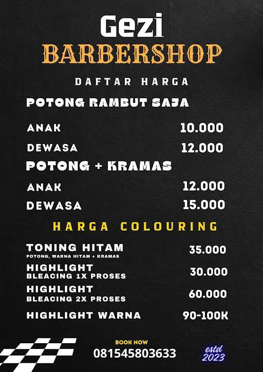 Gezi Potong Rambut / Barbershop 1
