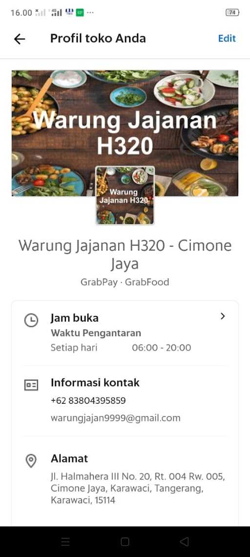 Warung Jajan H320 2