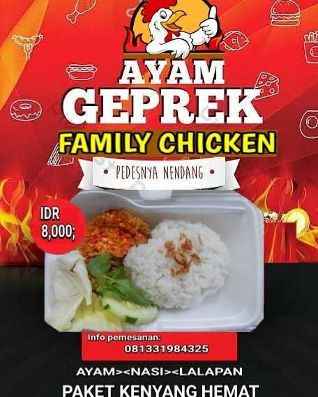 Ayam Geprek Family Chicken 7