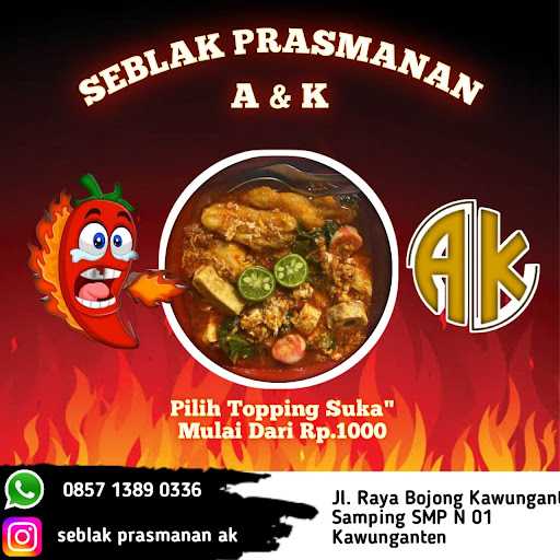 Seblak Prasmanan Ak 9