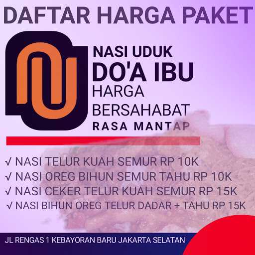 Nasi Uduk Doa Ibu 4