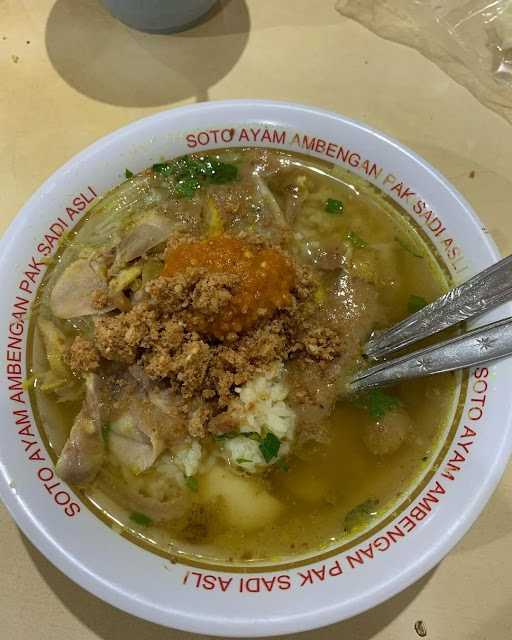 Soto Ambengan Pak Sadi (Asli) Blok M Square 1