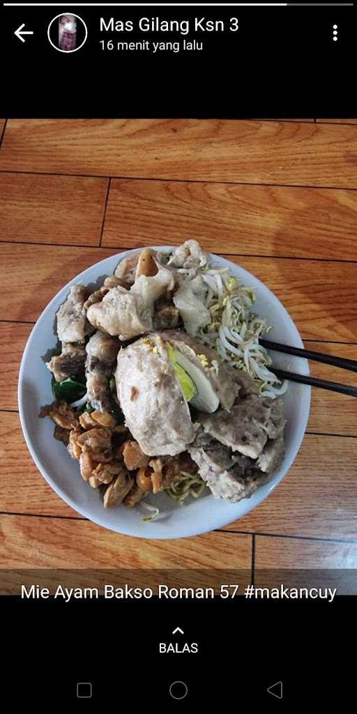 Mie Ayam/Bakso Roman 57 8