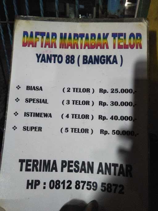 Martabak Yanto 88 6