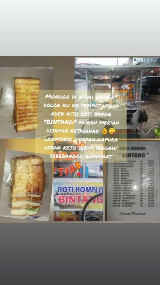 Roti Bakar Komplit *Bintang* 3