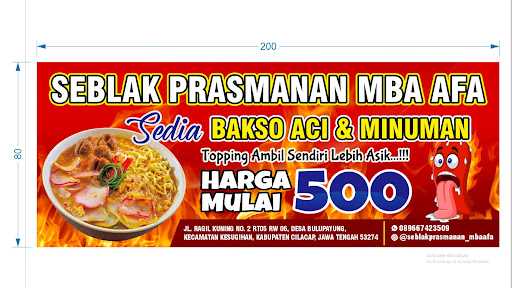 Seblak Prasmanan Mba Afa 3