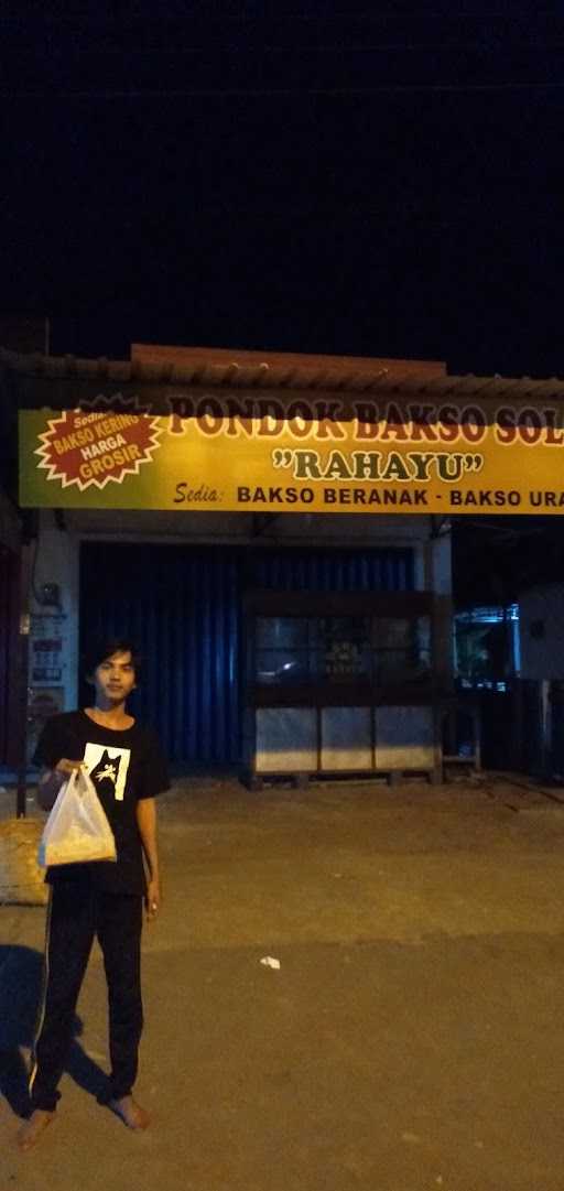 Pondok Bakso Solo Rahayu 1