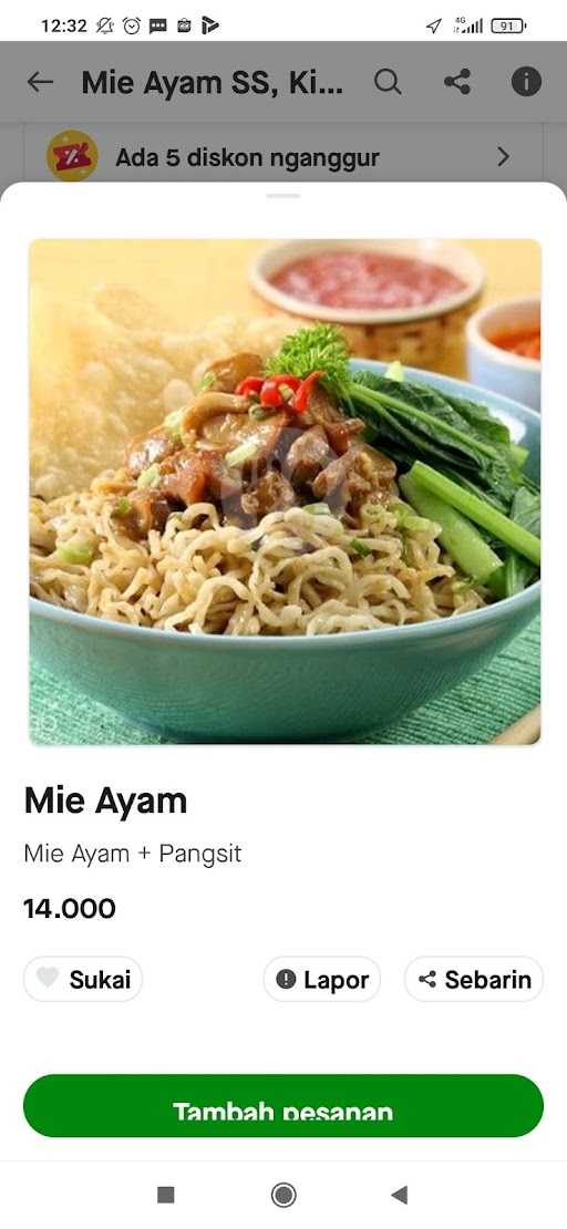 Mie Ayam Ss 5