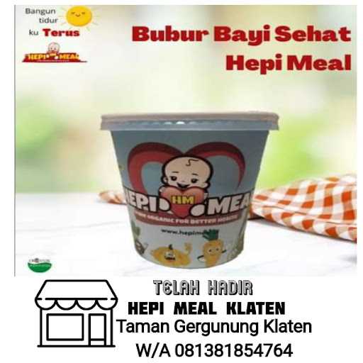 Bubur Bayi Hepi Meal 2