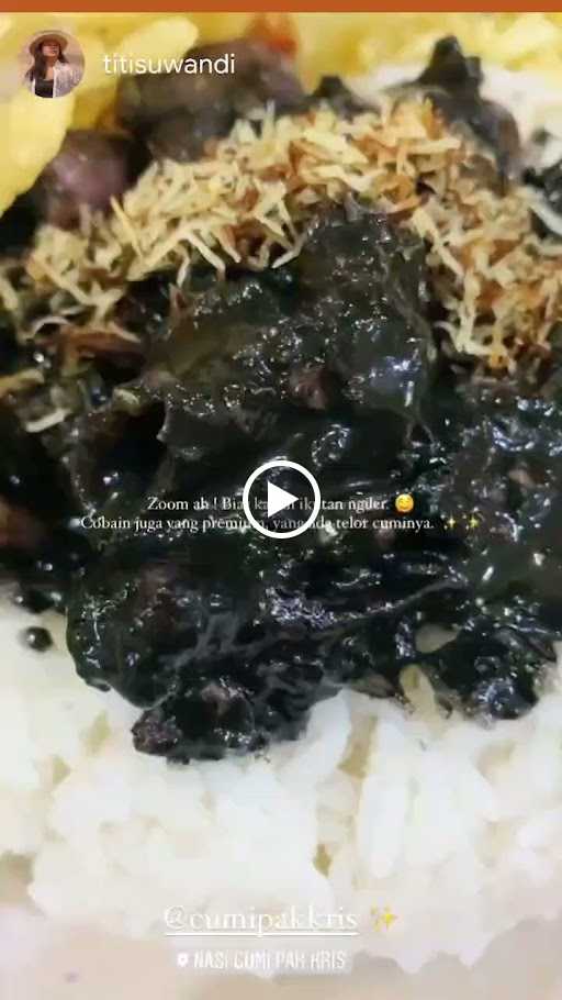 Nasi Cumi Hitam Madura Pak Kris 7