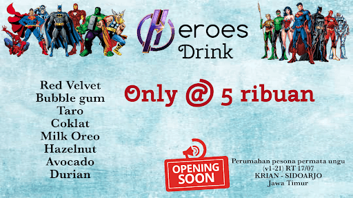 Heroes Drink Dan Seblak Mamak 5