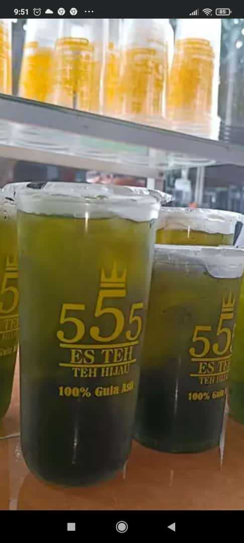 Es Teh Hijau 555 3