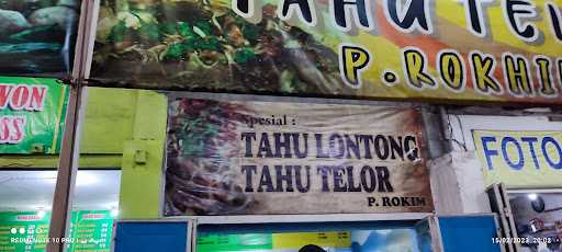 Tahu Lontong/Telor Pak Rokhim 7