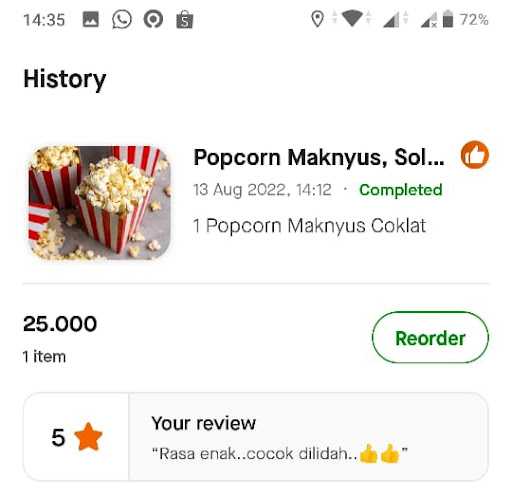 Popcorn Maknyus 8