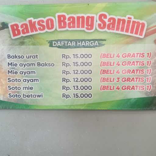 Bakso Betawi Bang Sanim 1