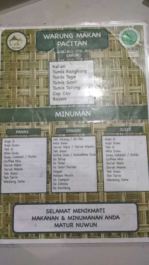 Warung Makan Pacitan 9