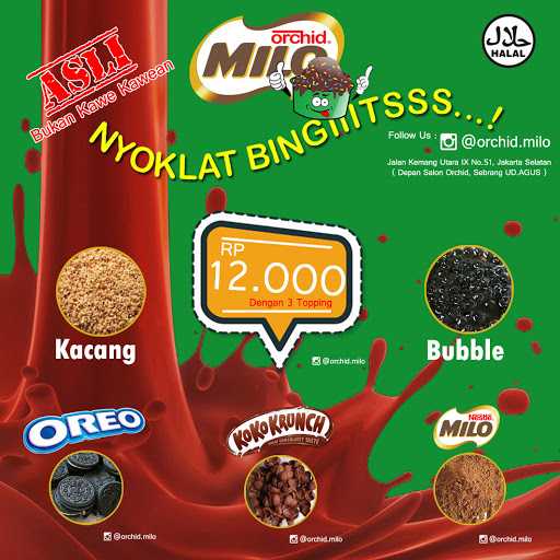 Es Kepal Milo Orchid Kemang 1