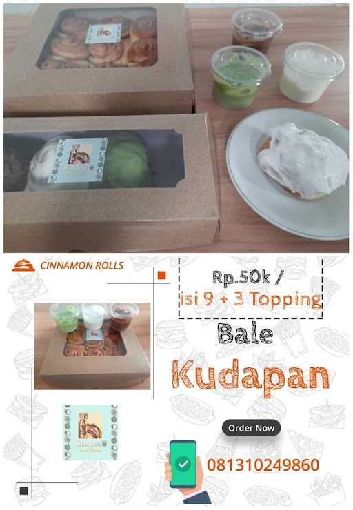 Bale Kudapan - Klappertaart, Cinnamon Rolls 8