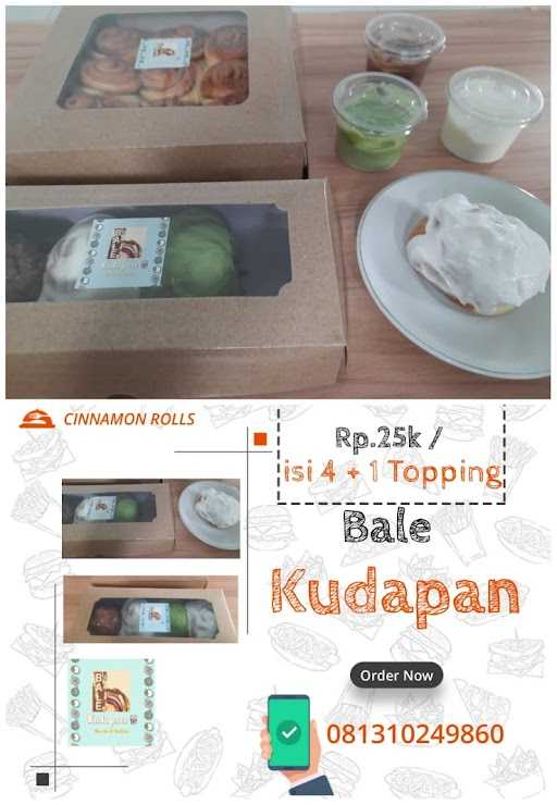 Bale Kudapan - Klappertaart, Cinnamon Rolls 7