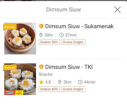 Kedai Dimsum Siuw Cabang Sukamenak 8